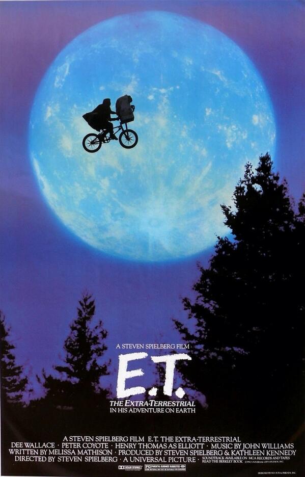 서핑중에 간만에 이티(ET)포스터를 보니 반갑군. 머리털나고 제대로 극장에서 본 첫 영화.Translate post