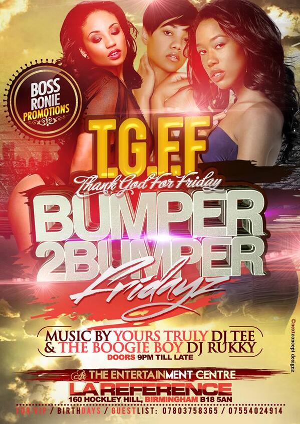 Boss_Ronie's tweet photo. *** KEEP CALM ITS BUMPER2BUMBER FRIDAYS *** @ THE USUAL PLACE *** CLUB LA REFERENCE *** WITH YO BEST DJS IN TOWN *** http://t.co/oK9wbZDTV7