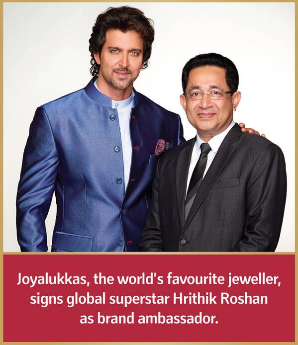 Joyalukkas, the world’s favourite jeweler, signs global superstar Hrithik Roshan as brand ambassador...