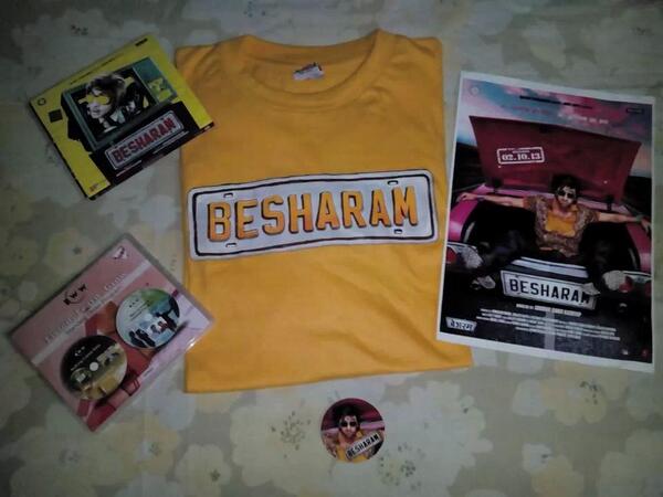 bhupender_BY's tweet photo. Received All Prize of Contest #LoveKiGhanti n #BesharamExcuse Organized by Film Besharam Twitter Ac @BesharamFilm . http://t.co/yeALA5QJl8
