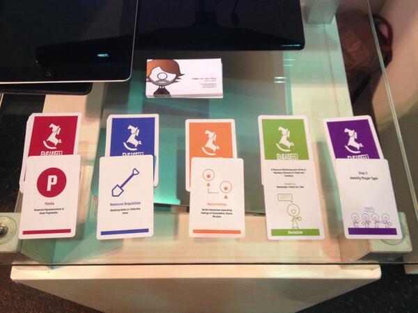 Chrisvdberg's tweet photo. Kom je ook #kaarten? #gamification @Emerce_eDay … http://t.co/08gjnoTqhI