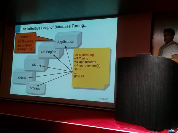 freshdaz's tweet image. #mysqltechday