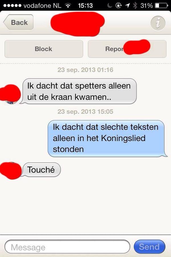 Touché!