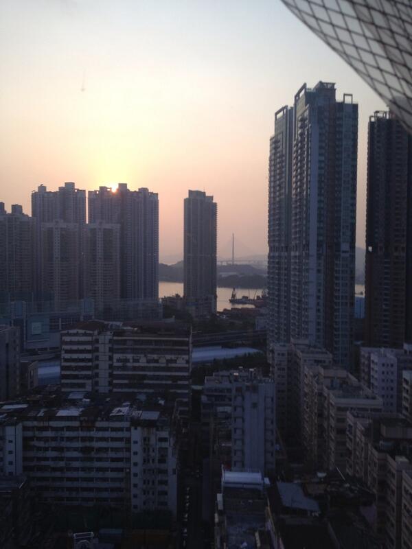 Phone charging, staring at this view... Food, markets and ale are all on this Eve's menu