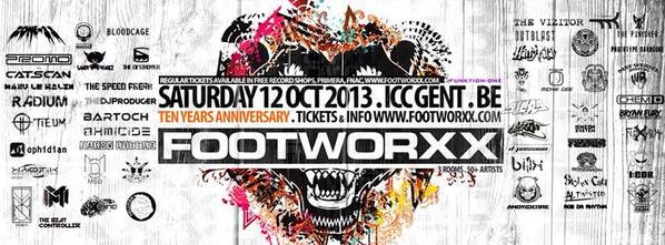 HCoore's tweet photo. FOOTWORXX 10 YEARS icc gent (gent, BE) http://t.co/wDvNI3kAYo