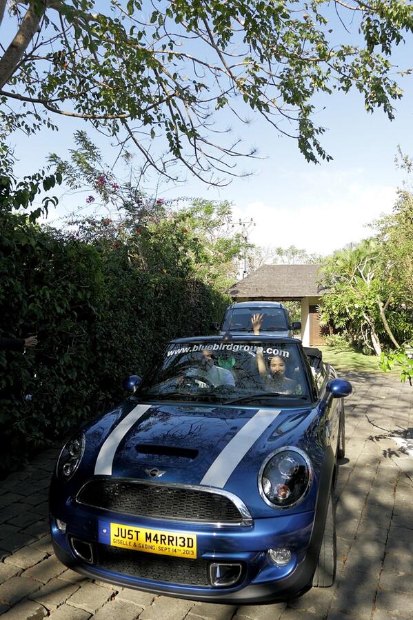 bluebirdgroup's tweet photo. Layanan Self-Drive Mini Cooper Cabriolet ini dinamakan "Mini Bird" #MiniBird http://t.co/vCbp8lVgyK