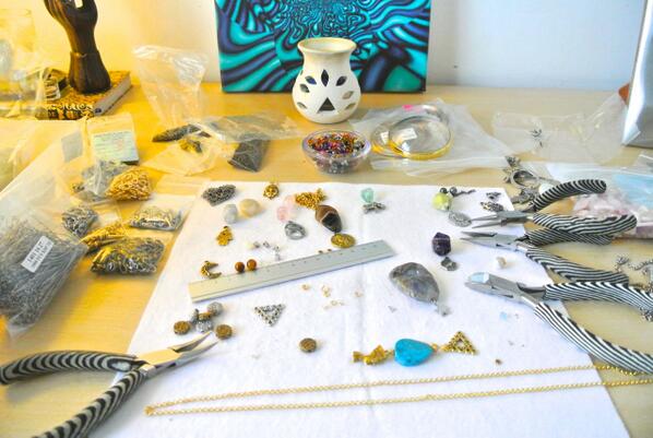 AkashaJewels's tweet photo. Designing new Autumn collection with jasper &amp; tiger's eye! Check it out! http://t.co/fBtoxLdT5X