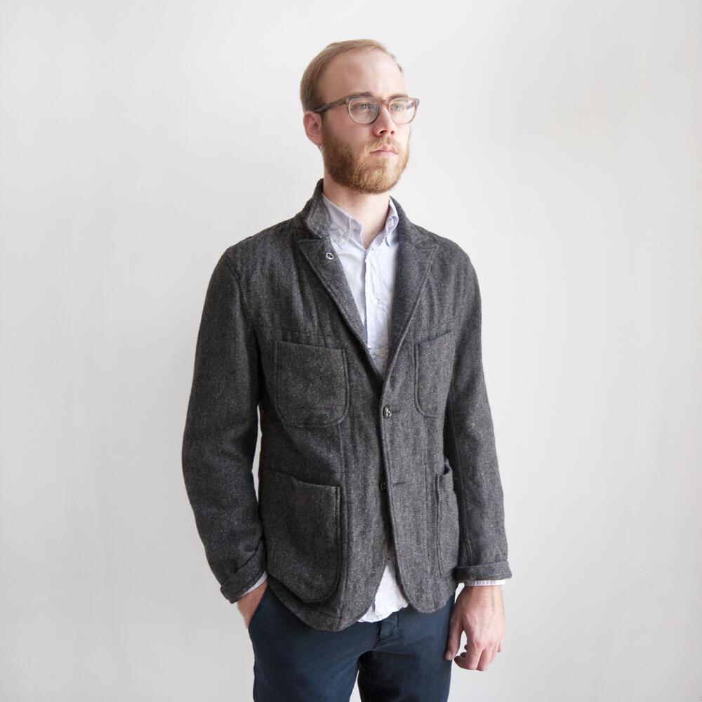 BEDFORD JACKET - GREY PC TANKER TWILL – COSMOTOG