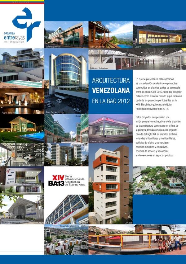 Arquitectura Venezolana presente en la XIV Bienal Internacional de Arquitectura d Buenos Aires buff.ly/1ebgR97