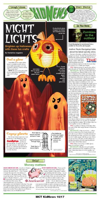 MCTOnePages's tweet image. KidNews: Brighten up #Halloween with these fun crafts: bit.ly/1fmuJAH Preview: