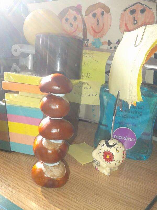 Conkers + Bluetack = #officeart