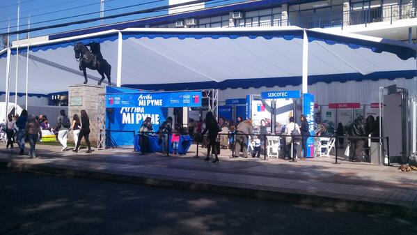 Ya estamos con la feria #ArribaMipyme en San Bernardo, calle Eyzaguirre 450.Conoce el programa bit.ly/14t1TXL