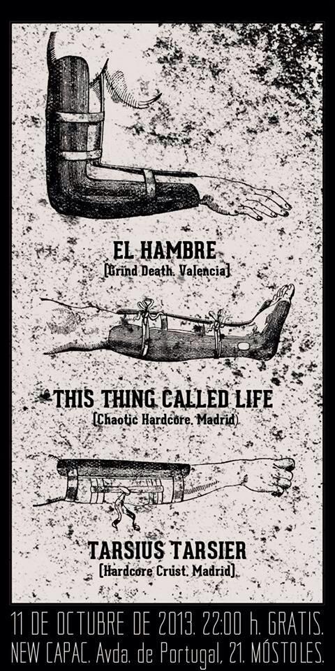 Recordad que mañana teneis un cita con nosotros en New Capac, conciertaco y encima gratix!!! Que mas se puede pedir.