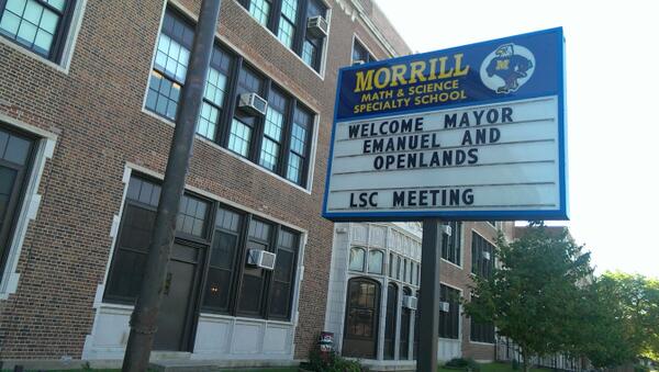 DonaldMorrill's tweet image. Morrill gets ready for a visit from the Mayor.