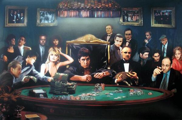 pfandm's tweet image. #ThrowbackThursday #tbt Plaquemount: The most notorious movie gangsters of all time. Can you name them all? #Winnipeg