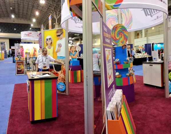 nybo's tweet photo. Candy &amp; augmented reality? Sounds like a good time to me... booth220 #ShopperExpo #Tempt #quadgraphics #interactive http://t.co/wYp5SXDRni