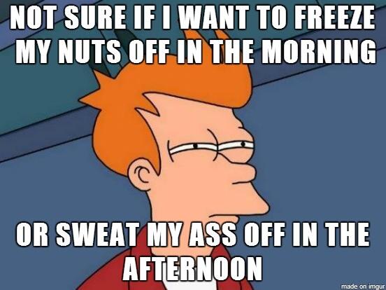 i_stay_golden's tweet image. Every single morning #midwestproblems