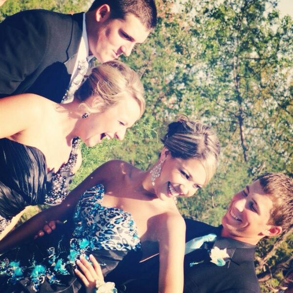 AddieWiley's tweet image. #tbt #prom2012 @Maddie_Poppy @Nick_Beckerr @61Trent