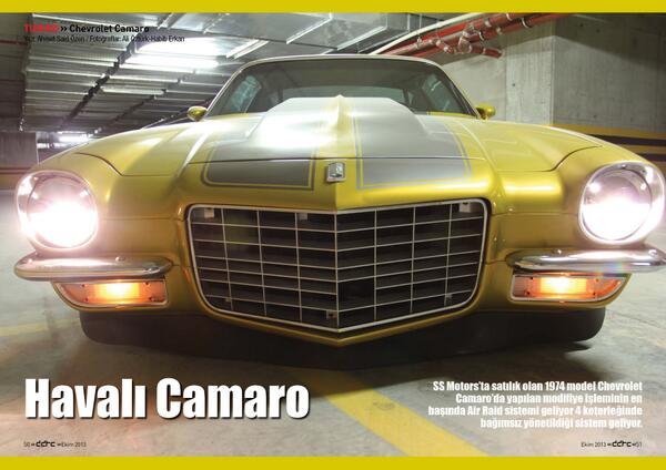 ddtcmag.com DDTC MAG Ekim sayısını okumak için: bit.ly/1e9ssWa Chevrolet Camaro