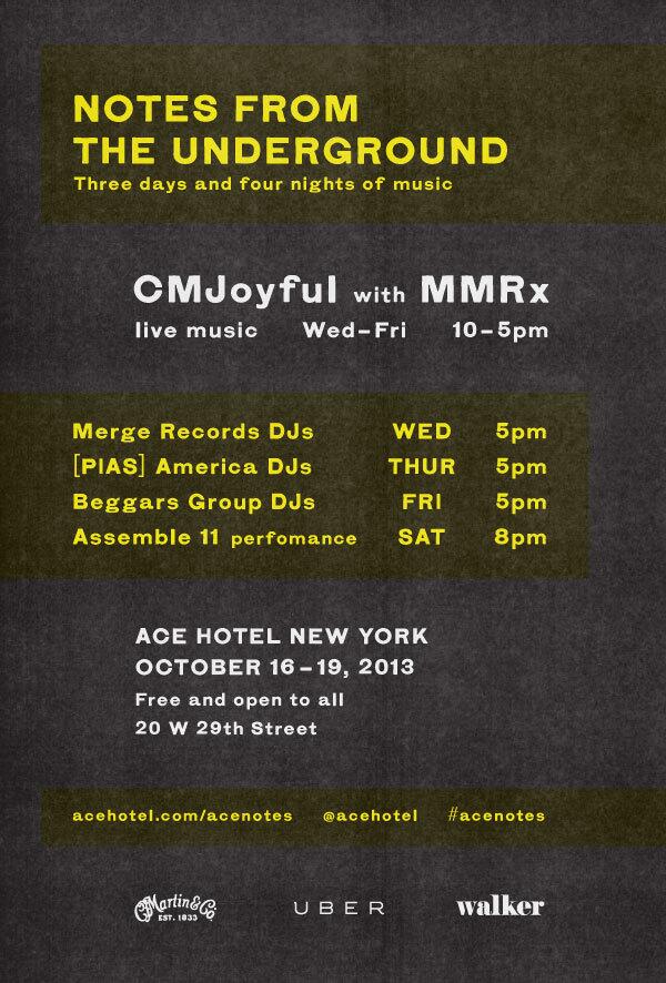 MartinGuitar's tweet photo. @acehotel is hosting Notes from Underground. Great times, good causes, & good people.http://t.co/Ijn871bWqW #acenotes http://t.co/regG14Dy50