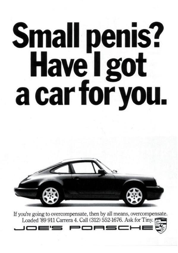 JBunn_'s tweet photo. @mball337 RT @HistoryInPics: Joe's Porsche ad from around 1989 http://t.co/GBIeXDs1T0
