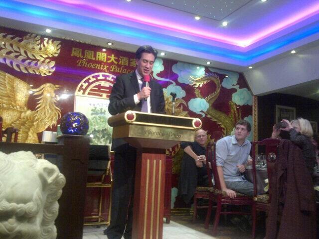 At the Phoenix Palace where Ed has just spoke, really looking forward to standing in Kensington as a<a href="/tag/troll"class="tags"><span>#troll</span></a>