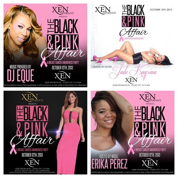 BikiniDayClub's tweet photo. Tomorrow #XenSaturdays @ Xen Lounge. catch @JadeKayrina hosting @Iam_ErikaPerez bday #BlackandPinkAffair hit me ASAP http://t.co/b6ybD5BwI2