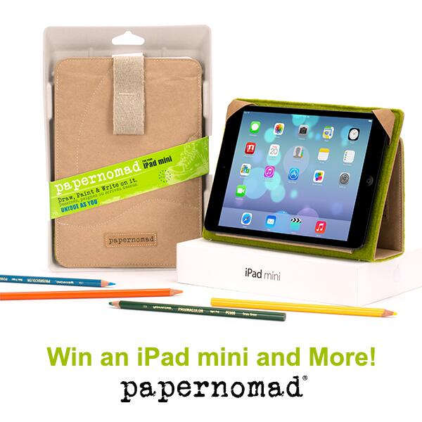 GriffinTech's tweet photo. Win an iPad mini and @Papernomads prize pack! Click here to enter: http://t.co/w9sthcwoDR http://t.co/DqOoP5nnWR #pintowin #pinitwinit