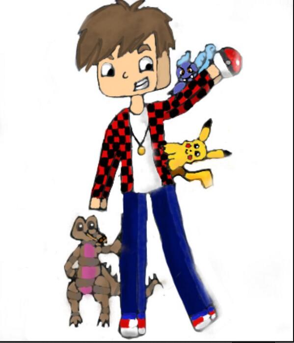 Fernaway's tweet image. finished @Bajan_Canadian pixelmon fanart ! Please RT AND FAVE so he can see it &amp;lt;3 id be so happy and really grateful