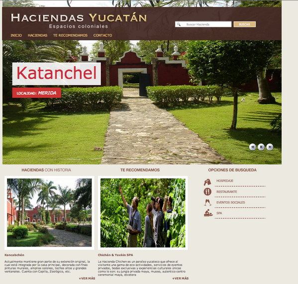 HaciendasEnYuca's tweet photo. Amigos ya visitaron nuestra nueva página web? http://t.co/ASiJ6euKpn cc @GobYucatan @YucatanTurismo @YucatanToday http://t.co/YNSkP9bkUA
