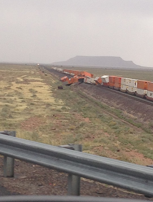 koat7news's tweet photo. Another shot of the derailed rail cars [Story: http://t.co/JOHDDeIHq3]. #NMwx http://t.co/WSZpDMOgG1