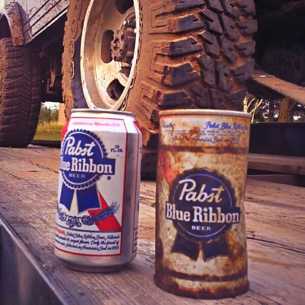 PabstBlueRibbon's tweet photo. Grandpabst and me... #tbt http://t.co/gwoBlr3GMv