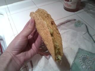 Juarez__Studio's tweet image. What the heck @deltaco my taco is practically empty #wtf