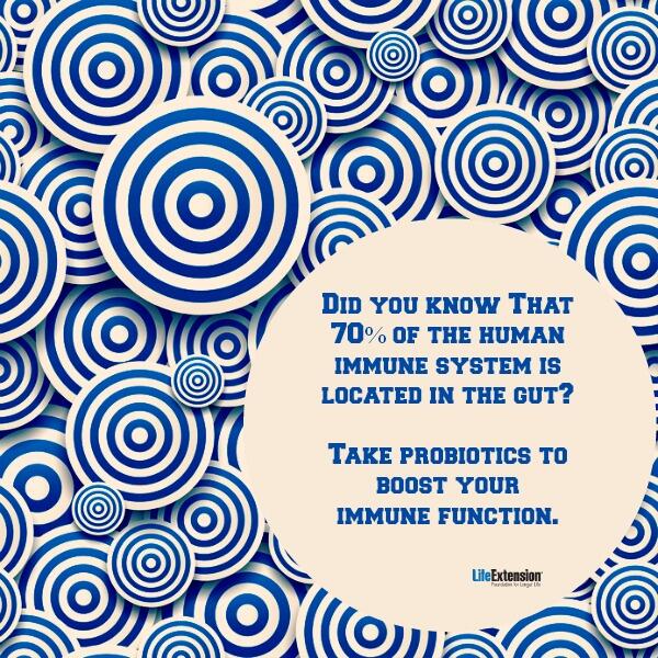 LifeExtension's tweet image. Want to stay "sick free" this year? Go with your gut! lef.co/probiotics #immune #probiotics