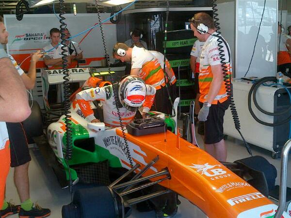 En Force India se ...