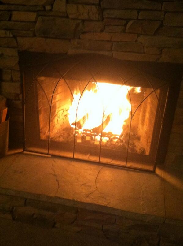 teamtilton's tweet photo. First fire of the season.  Wish #myemily was home to enjoy with me! http://t.co/ehdbjM63sJ