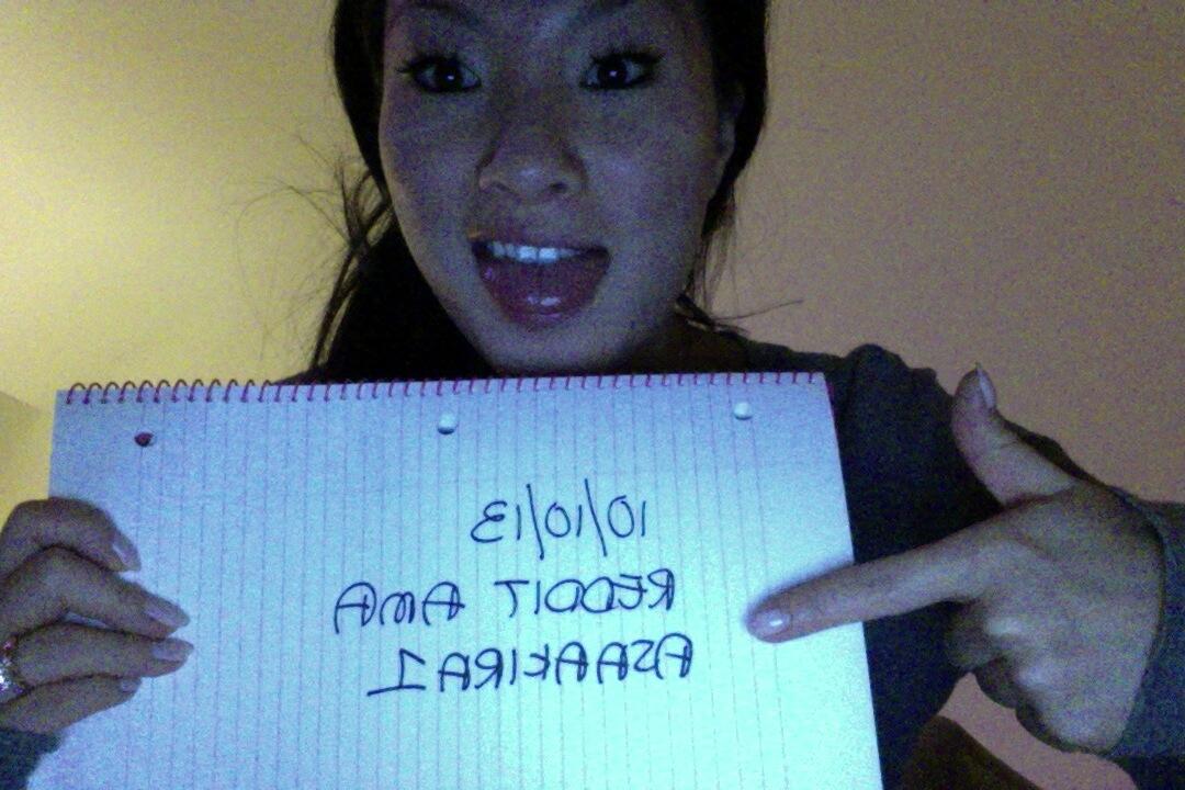 Doing an AMA on Reddit right now at http://t.co/KooAWst9bq !! I'm AsaAkira1 and here is proof it's me: