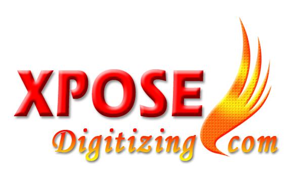 xposedigitizing's tweet image. #Embroidery Digitizing - $24 Size under 5 inches from #xposedigitizing. Please check our new Logo @sharelogo