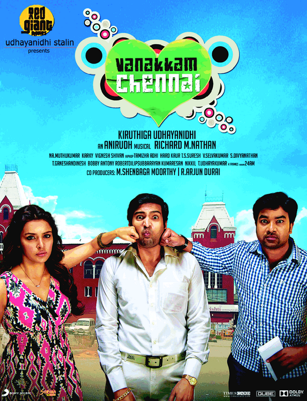 SPICinemas's tweet photo. Share/RT if you're watching Vanakkam Chennai this weekend! http://t.co/mNVJ4D1eud