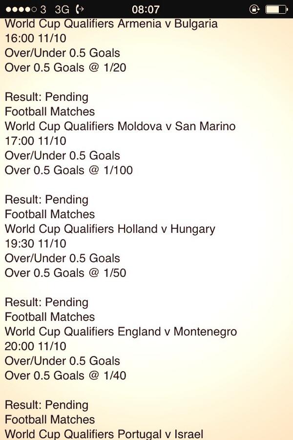 SportsTipsMan's tweet image. Bet 3 : 5 games - £1.13 returns £1.27 #TST