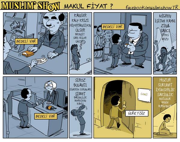 MuslimTRShow's tweet photo. Her şeyin bir bedeli mi var ? http://t.co/1wU57sKw3K
