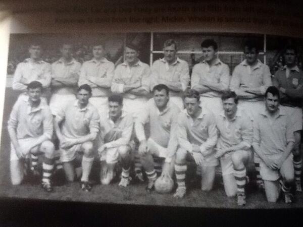 sportsdes's tweet photo. Did Gooch play for #Dublin in 1965? Is that not Colm Cooper 3rd from right in front?
#Kerry #GAA http://t.co/DwESHbClk9