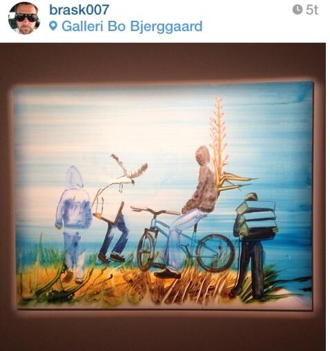 Benjaminmgb's tweet image. Hvis jeg sku' til #Kulturnat, ville jeg forbi Galleri Bo Bjerggaard (billede) og så smutte på #SMK og høre #ThirdEar
