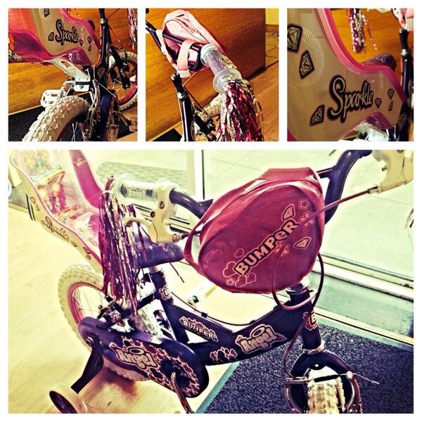 Steve_Doody's tweet image. Birthday present no 1 sorted #isabelle #yourfirstbike