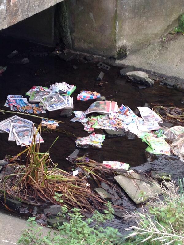 PatHickey27's tweet photo. @WirralNews Thought you might like to know where your papers are being delivered in Moreton every Thursday. http://t.co/dFq8b6kU6u