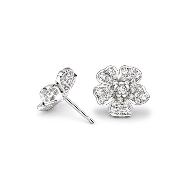 <a href="/PrincessTorina/">I.AM.VG</a> wearing these lovely #for-get-me-not earrings today at the <a href="/PAHBreasttrials/">PAH Breast Trials</a> charity shoot
