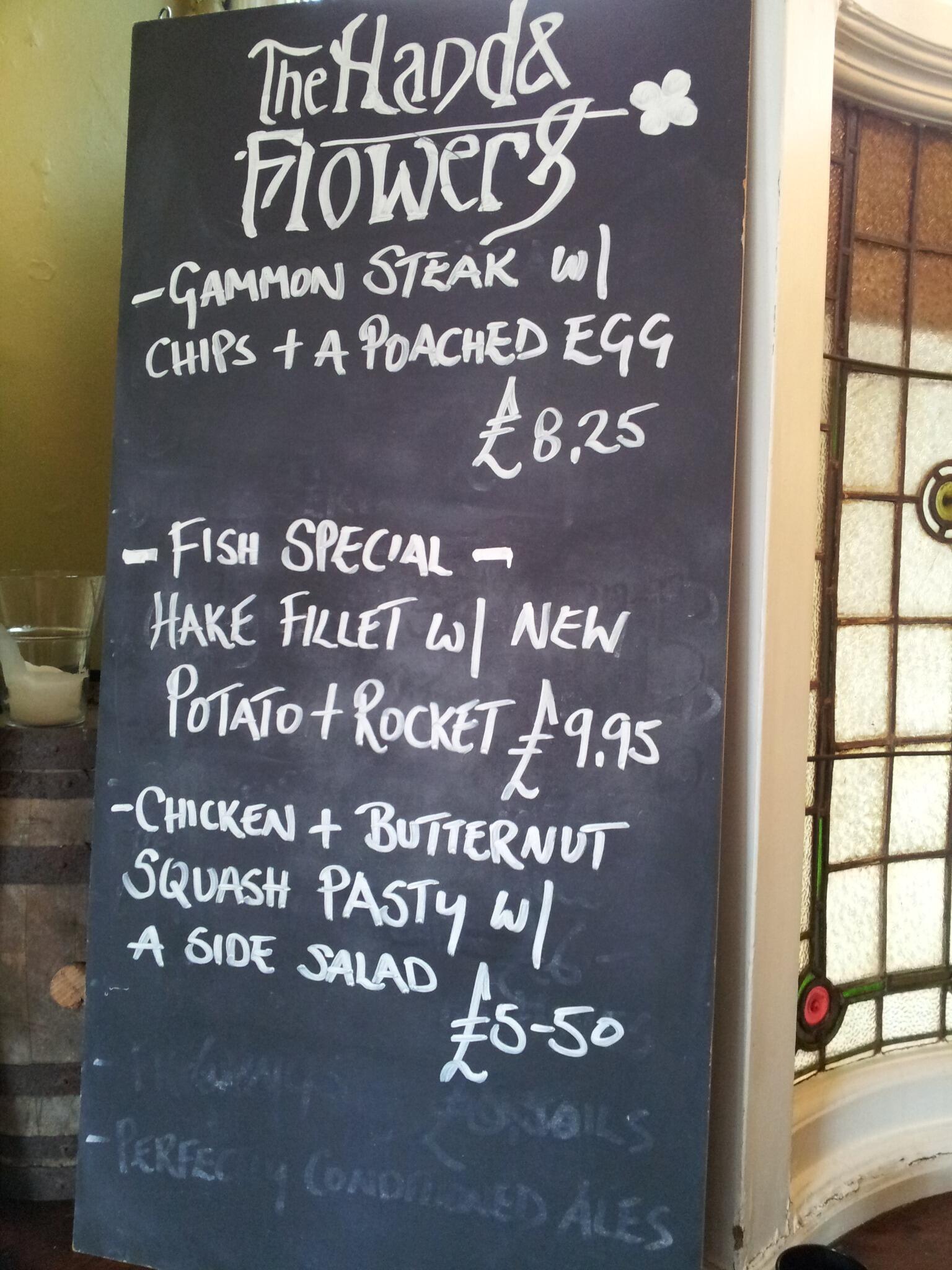 Hand and Flowers pub (HandAndFlowers) / Twitter