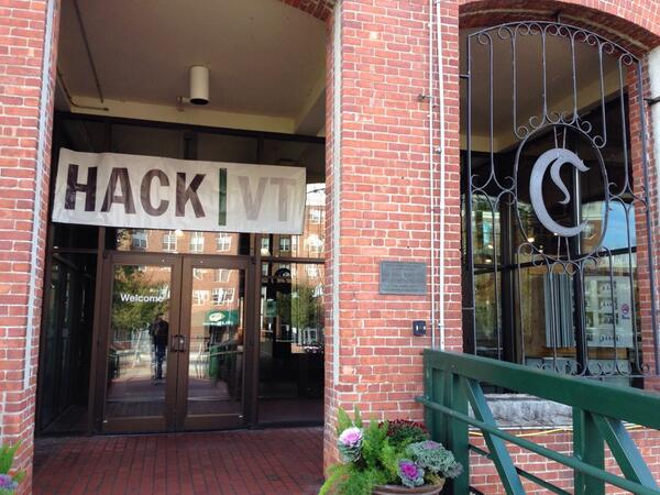 siliconghost's tweet image. The Mill has been hacked! #hackvt @MyWebGrocer