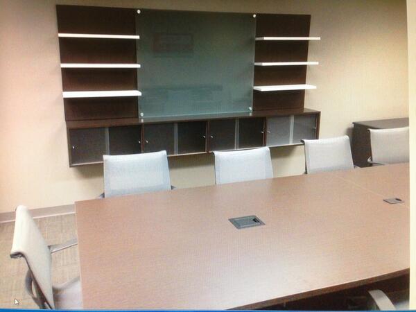 Furniture_Nerd's tweet image. @first_office Thanks for following me! Here is a recently-completed installation of Intermix. Sharp! #JamcoICT