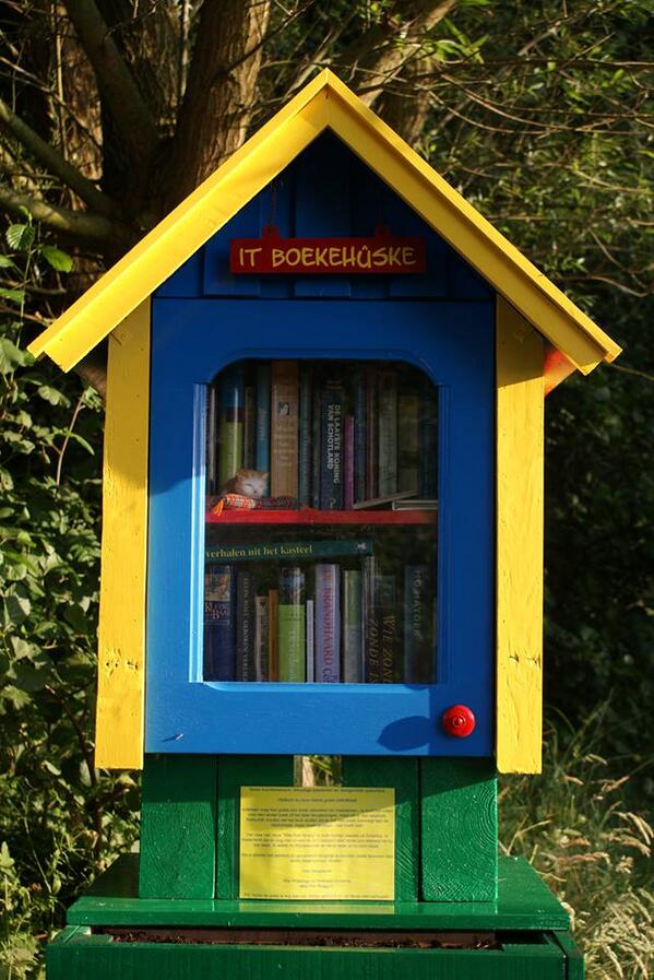 Auteurs opgelet! Stellen jullie een boek beschikbaar voor boekenhuisje.nl
Het boek wordt dan online gevolgd.